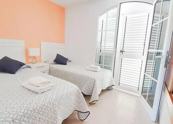 Spacious Sunny Terrace Duplex House 2 Bedrooms Caleta De Fuste